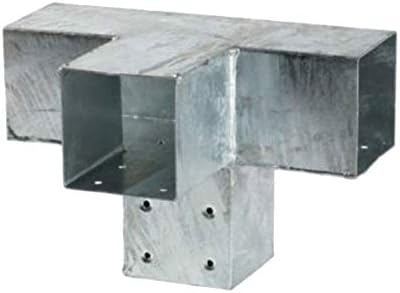 Raccordo in legno a forma di T per 4 travi da 90 x 90 mm di Gartenpirat®. - Honorern