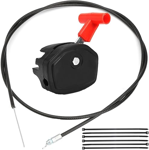 Interruttore Universale per Cavo acceleratore per Tosaerba da 56' Interruttore Leva di Controllo Interruttore Scatola acceleratore Regolatore per trattorino Tosaerba a Spinta - Honorern