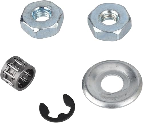Rondella Frizione Cuscinetto Clip Barra Dado Kit per STIHL MS180 MS170 MS210 MS230 MS250 021 023 025 017 018 Motosega Sostituzione n. 0000 955 0801 - Honorern