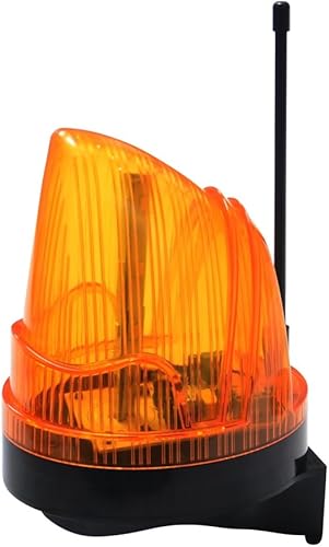 12V-220V LED Luce di Allarme Stroboscopica Lampeggiante Lampada di Avvertimento di Emergenza Montaggio A Parete per Apricancello Automatico - Honorern