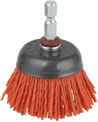 wolfcraft Spazzola a tazza con filo di nylon, aggressiva I 1505000 - Honorern