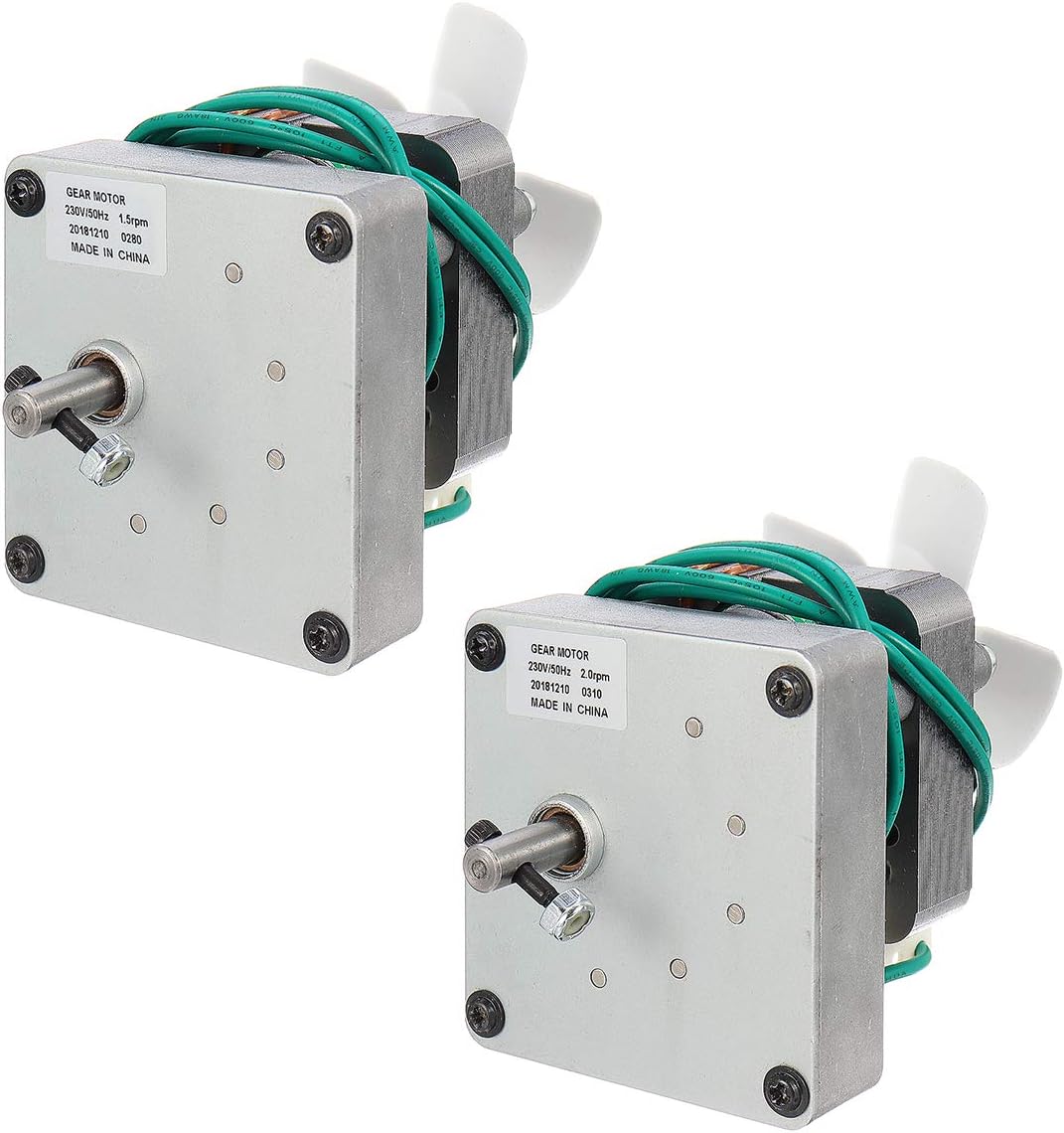 230V 50Hz 1.5/2.0 rpm motore a coclea di ricambio per Pit Boss elettrico legna pellet Smoker Grill - 1,5 - Honorern