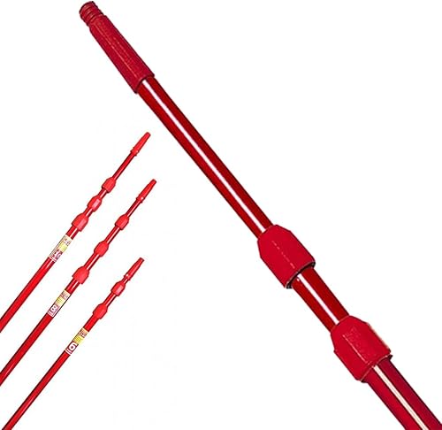 MASS S.R.L. 614E Asta telescopica 6 metri, Alluminio - Honorern