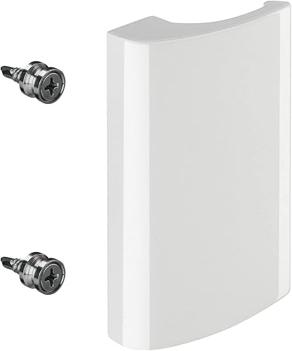 Maniglia per Finestra con Pulsante e Bloccaggio 45° 28 x 151 x 62 mm bianco Alluminio Maniglia per Porta Maniglia per - Honorern