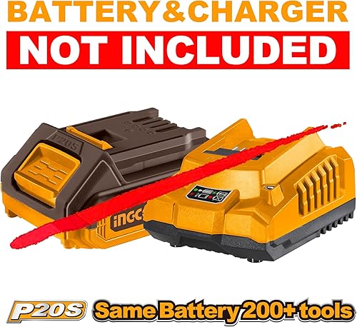 CMLI2001- INGCO- MULTIFUNZIONE 20 VOLT BATTERIA LITIO -SOLO CORPO - Honorern