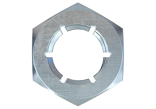 Fischer 100x Contro dado Autobloccante MU-SL M12 R Inox A4, Blocca Filetti in Acciaio Inossidabile, 562014 - Honorern