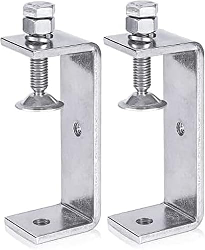 2 morsetti ad alte prestazioni, morsetto a C per la lavorazione del legno, metallo con ampie ganasce (larghezza apertura 120 mm) - Honorern