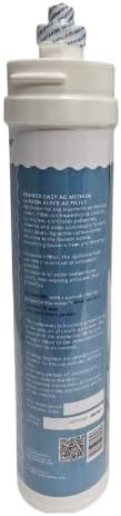 Filtro Edenya Easy Medium AG carbon block 0,5 micron argentizzato per filtrazione acqua compatibile con filtro Everpure 4C, Everpure 4C2, Everpure AC e filtro Everpure AC2 (ex 2DC) - Honorern