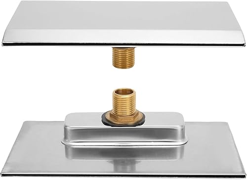 Bocca Per Vasca a Cascata, G1/2 Filettatura Esterna SPa Argento Ugello Per Uscita a Cascata a Parete Ugello Per Vasca a Cascata Uscita Acqua Doccia Per Bagno Piscina - Honorern