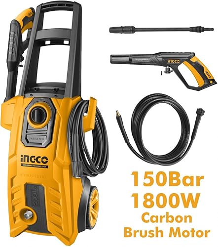 Idropulitrice CON LANCIA 1800 WATT - MAX 150 BAR INGCO - Honorern