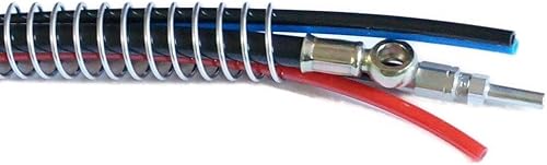 Spirale rotonda in acciaio, protezione per tubo flessibile (34,2 mm x 2 mm, 1 m) - Honorern