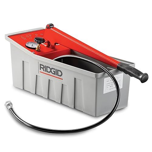 RIDGID 50072 Pompa prova impianti 1450, pompa prova impianti idraulici 725 PSI (50 Bar) - Honorern