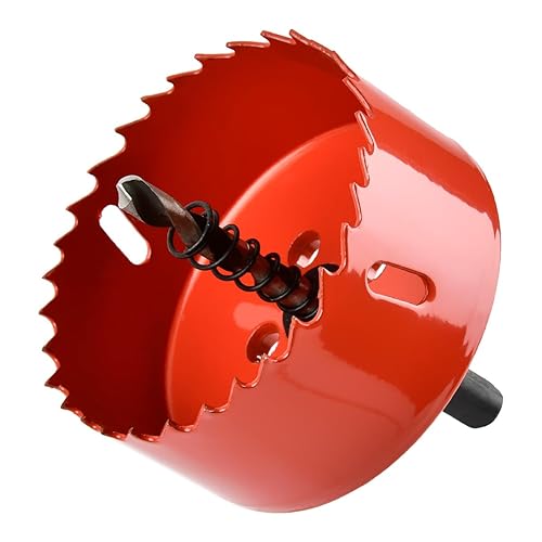 Sega a Tazza Bi-Metallica 75mm Fresa a Tazza M42 HSS Sega a Tazza Professionali Punte Trapano a Tazza per Legno per Iron Alluminio, Legno, Cartongesso, Tubi, Plastica, Pannelli di Fibra - Honorern