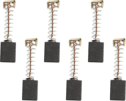 Confezione da 6 spazzole in carbonio adatte per motori Parkside PBH 1500 A1 per migliorare le prestazioni e la stabilità - Honorern