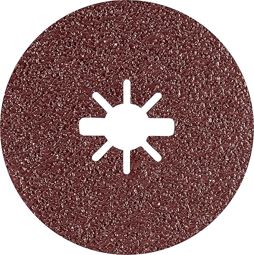 Bosch Accessories 25x Dischi Fibrati Expert R781 Prisma Ceramic X-LOCK per Acciaio, Lamiere di Acciaio Inossidabile, Ø 115 mm, Grana 36, Accessorio Smerigliatrice Angolare Piccolo - Honorern