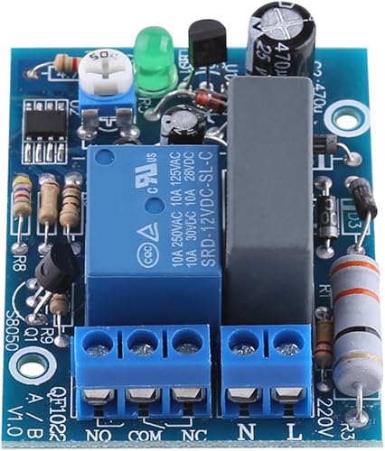 220VAC Ritardo Timer Regolabile Spegni L'Interruttore Carico Modulo Relè a Tempo (0~10 Sec) - Honorern