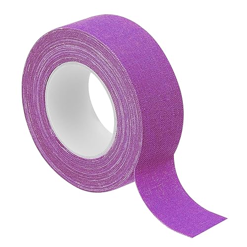 Nastro Tessuto Gaffer Neon 1 Pollice x 33 Piedi, 1 Rotolo Nastro Adesivo Fluorescente Nastro Bagliore Luce Nera Uv per Feste Uv, Viola - Honorern