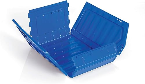 Tayg- Kit 5 unità. Contenitore a bocca di lupo pieghevole impilabile Nº52P - Honorern