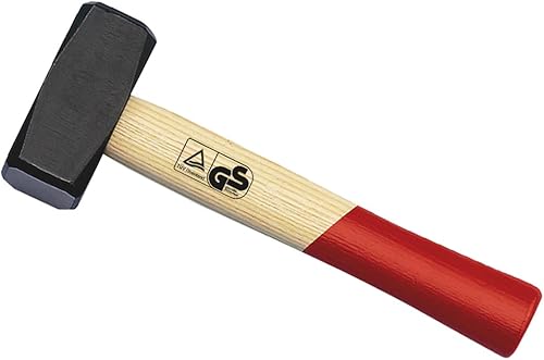 3003W2 - Mazzetta da 1000 gr. con Testa Forgiata e Manico in Legno Verniciato - Honorern