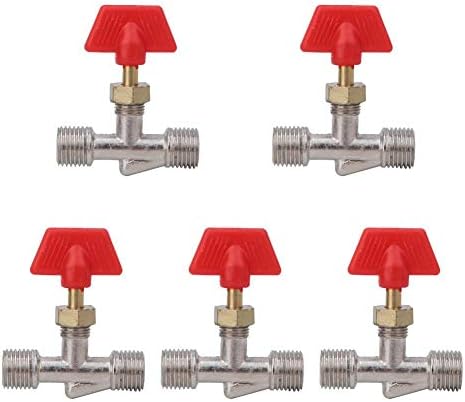 Valvola del compressore d'aria 5pcs, accessorio del compressore d'aria della valvola a sfera del galleggiante della filettatura 1/4 di pollice - Honorern