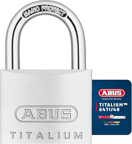 Abus 569548 - Lucchetto Titalium 64TI/40 - Honorern