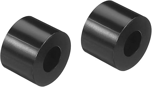 PATIKIL Tondo Distanziatore Rondella, 200pz Nylon 3.2mm ID x 7mm OD x 5mm L per M3 Viti Blocco Stampante 3D TV Parete Montaggio Elettrico Presa, Nero - Honorern