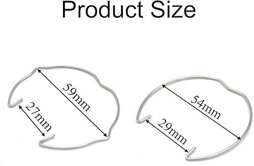 Lampada Anelli Di Fissaggio Clip, 20 Pezzi MR16 Fissaggio Anelli A Molla, LED Elastica Portalampada, Per Lampada Per La Maggior Parte Delle Luci Spot A LED Faretti Da Incasso - Honorern