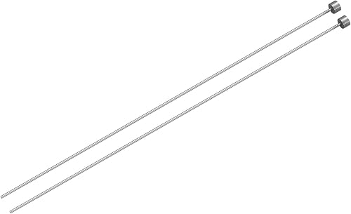 2Pz Spille di Espulsori Dritte, 1,5mm (1/16') Dia. Punzone in Acciaio 65Mn con Punta Rotonda da 200mm (8') di Lunghezza per Manutenzione Meccanica - Honorern