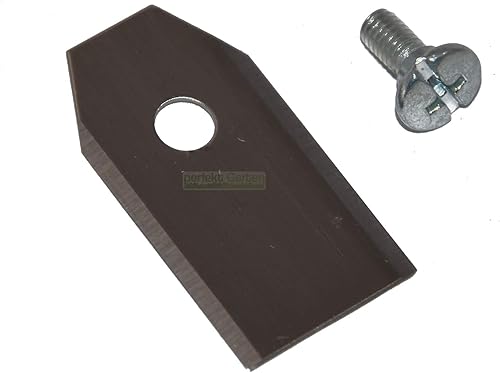 Lame in acciaio inox 30 x 3,5 cm compatibili con Gardena Sileno Life 750 / City 250 / Minimo 250 - Honorern