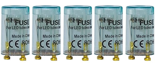 ECI ELETTROFORNITURE KIT 5 PEZZI FINTO STARTER PER TUBI LED - Honorern