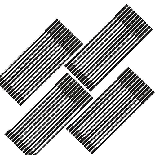 48pcs 105 Millimetri 4“ Pollici Pinned Scroll Saw Lame di Taglio Legno for Dremel Moto Sega (Taglia : Wood Plastic) - Honorern