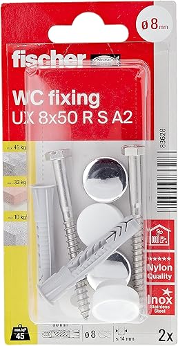 Fischer Fissaggio-Set Wc N K Sb-Carta (83628) Sb-Samontec - Contenuto: 1 Pz - Honorern