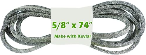 Cinghia del Piatto di Taglio del Tosaerba da 5/8 'x 74' con Kevlar Compatibile con MTD 754-0371 754-0371A 954-0271A 954-0371A - Honorern