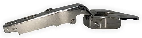 Cerniera per Anta Cucina Universale FERRARI con Apertura 110° Slide-On con Basetta + Viti per Legno - Interasse 48mm - Ø 35mm (2) - Honorern