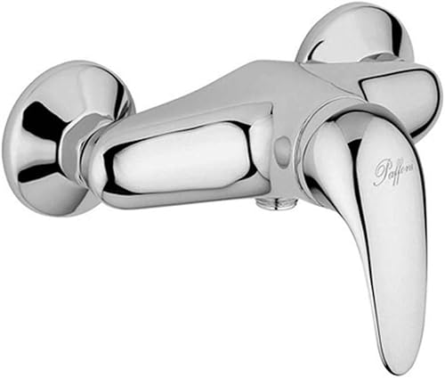 MISCELATORE MONOCOMANDO ESTERNO DOCCIA SENZA ACCESSORI NETTUNO DUE Cromo - Honorern