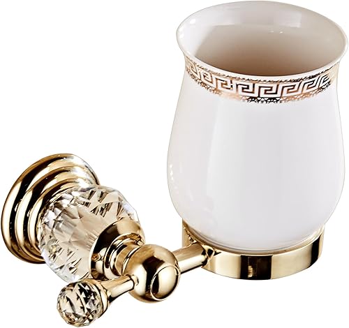 Portasciugamani cromato anello portasciugamani, argento cristallo asciugamano Bar Bagno Hardware - Honorern