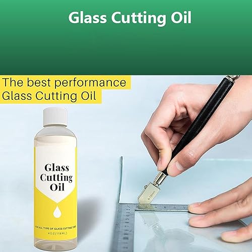 Olio Per Il Taglio Del Vetro - Olio Per Il Taglio Del Vetro, Olio Per Il Taglio Del Vetro | Fluido Per Punte Da Trapano Per Vetro, Olio Per Taglierina Per Punte Da Trapano Per Vetro Facile Da Usare, U - Honorern