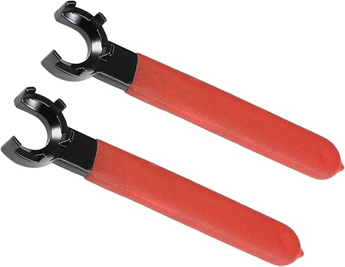 Chiave per Mandrino a pinze, Chiave a Bussola Er20M Tipo M, con Manico Antiscivolo - (Applicazioni: per Dado di Serraggio Er20M, Fresatrice, Tornio), 2 Pezzi - Honorern