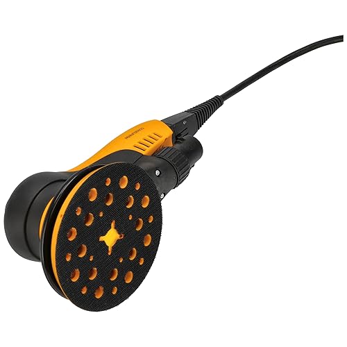 Mirka DEROS II 550 Levigatrice eccentrica con aspirazione per abrasivi a strappo Ø 125mm / orbita 5.0mm Levigatrice orbitale per levigatura senza polvere del legno, cartongesso e metallo / MID5504044 - Honorern