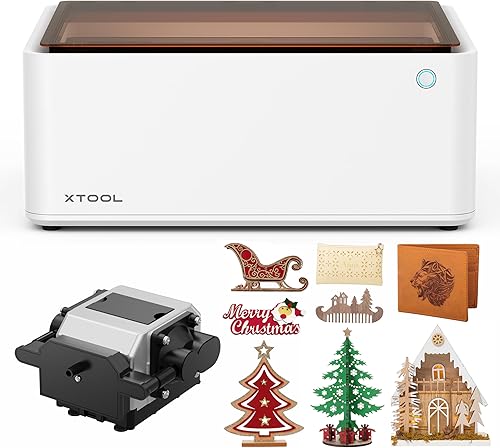 xTool M1 con Aria Assistita, Incisore Laser e Taglierina Laser con Scatola Materiali, Maggiore Precisione e Autofocus da 16MP, Perfetto per Legno/Metallo/Carta/Acrilico/Ferro/Vinile - Honorern
