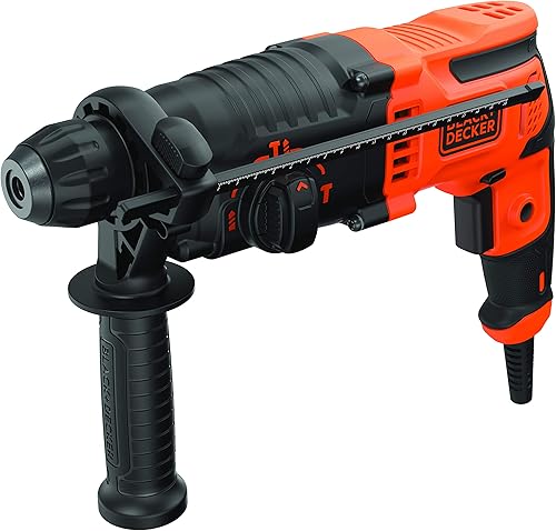 Black+Decker BEHS01K-QS - Martello Tassellatore/Scalpellatore SDS+ 650W 1.4J in Valigetta - Honorern