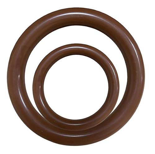 Guarnizione O-ring FKM marrone 21mm x 15mm x 3mm, 21mm OD, 15mm ID, 3mm Larghezza Guarnizioni di tenuta O-Ring, Pacchetto di 10 - Honorern