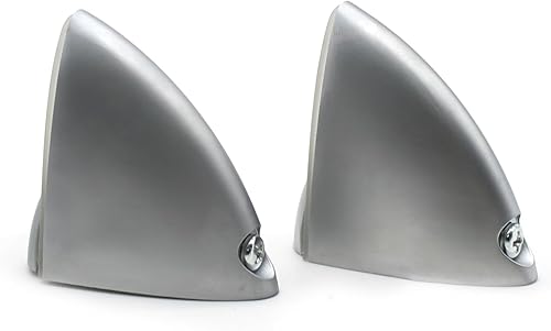 Reggimensola Pellicano | 2 Pezzi | Reggi Mensola MAX: 25mm | Carico Massimo: 10 kg | Alluminio | Tasselli Supporto per Mensole in Legno e Vetro, Mensole da Muro, Staffe Mensole - Honorern