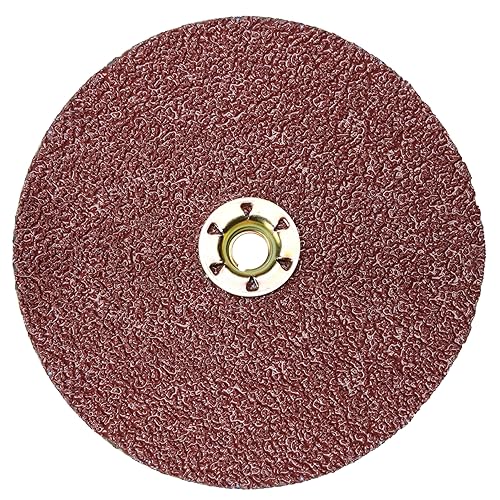 3M Cubitron II Fibre Disc 982C - Disco abrasivo in metallo grana 36+ - Ceramica a forma di precisione - Per smerigliatrici angolari - TN Quick Change - 11,5 cm diam. - Confezione da 25 - Honorern