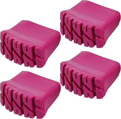 Cabilock Confezione da 4 Copripiedi Antiscivolo per Scale: Cuscinetti in Gomma Rigida per Scale, Cuscinetti di Estensione per Scale, Paraurti di Sicurezza Sostitutivi - Honorern