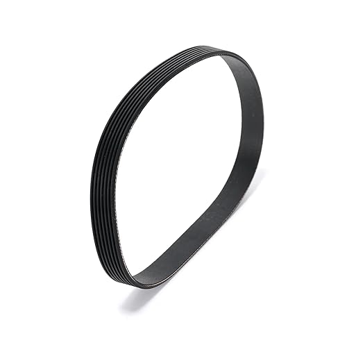 1 cinghia in gomma PJ490 (7 creste, circonferenza 490 mm, larghezza 16 mm) compatibile con tosaerba rotanti QUALCAST - Honorern