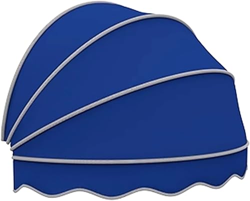 Tenda Cappottina da Sole per Esterno,Pieghevole Tettoia per Porta a Cupola,Tenda da Sole per Finestra Anti-UV,Riparo Retrattile,per Portico Patio,Completamente Assemblata (Diameter:100cm/39in,Green) - Honorern