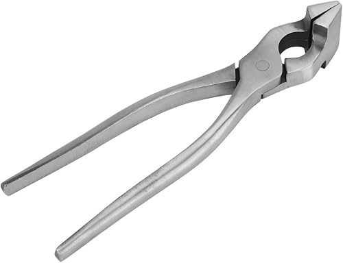 Pinze in pelle Pinze appiattite Strumento per rifinire i bordi in pelle per gli amanti del cuoio fai-da-te Arte per prodotti in pelle - Honorern