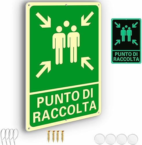 4 Pezzi Cartello Area Videosorvegliata, 18x6cm Cartello Videosorveglianza e allarme per casa Metallo Esterno Alluminio Spazzolato piccolo, Cartello Proprietà Privata (Compresi gli accessori) - Honorern