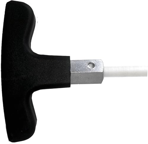 SPAZZACAMINO 9 METRI PER STUFE A PELLET,CALDAIE E CAMINI CON MANICO, SCOVOLO E PROLUNGA - Honorern